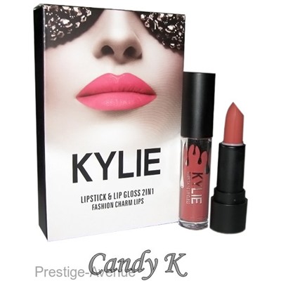 Блеск для губ + помада Kylie Fashion Charm Lips