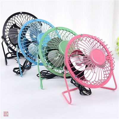 Портативный вентилятор USB Mini Fan, металл