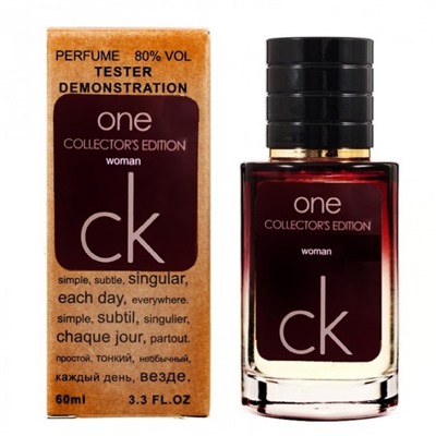 Calvin Klein CK One Collector's Edition тестер женский (60 мл) Lux