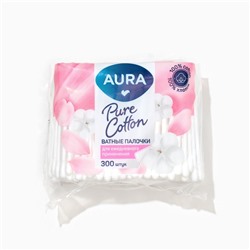 Ватные палочки Aura Classic, 300 шт. в пакете