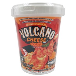 Лапша б/п со вкусом креветки и сливочного сыра Volcano Cheese Sue Sat, Таиланд, 70 г Акция