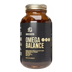 Биологически активная добавка к пище Omega 3 6 9 Balance 1000 мг, 60 капсул