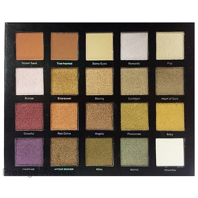 Тени HudaBeauty Eyeshadow Palette ALLURE 3D 20 цветов