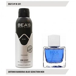 Дезодорант Beas M201 Antonio Banderas Blue Seduction For Men deo 200 ml