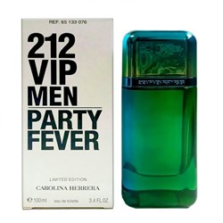 Carolina Herrera 212 Vip Men Party Fever EDT тестер мужской