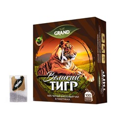 Чай Grand Великий Тигр черный с ярл., 100пак  17800