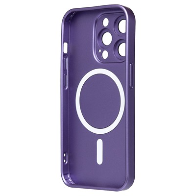 Чехол-накладка - SM020 Matte SafeMag для "Apple iPhone 14 Pro" (violet)