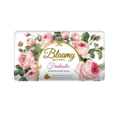 Bloomy garden Крем-мыло туалетное твердое Fantastic 90 г