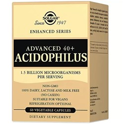 Комплекс «Ацидофилус 40+» Advanced 40+ Acidophilus, 60 капсул х 471 мг