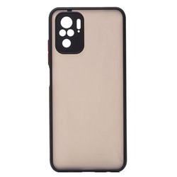 Чехол-накладка - PC041 для "Xiaomi Redmi Note 10/Redmi Note 10S" (black/black)