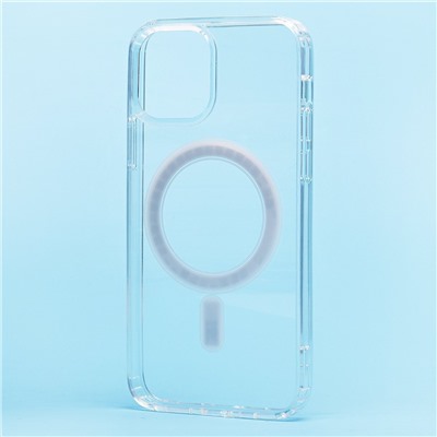 Чехол-накладка - SM006 SafeMag для "Apple iPhone 12" (прозрачный)