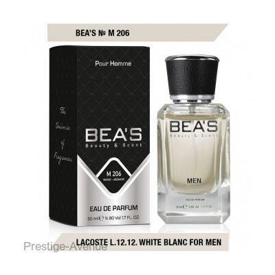 Beas M206 Lacoste L.12.12. White Blanc Men edp 50 ml