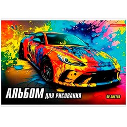 Альбом д/рис 40 л Авто в красках 14443-EAC в Екатеринбурге
