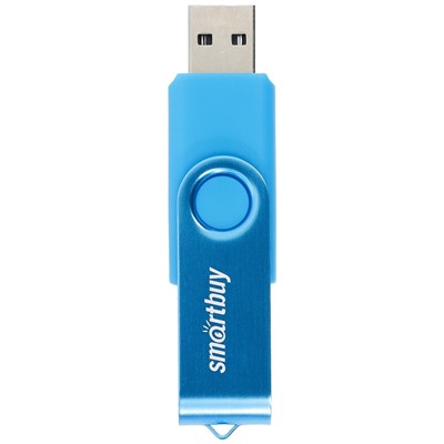 Флэш накопитель USB 64 Гб Smart Buy Twist (blue)