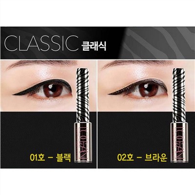 L’ocean Жидкая подводка для глаз / Perfection Liquid Eye Liner 01, черный, 7 мл