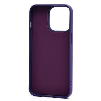 Чехол-накладка - SC335 для "Apple iPhone 13 Pro"  (кот) (violet) (227063)