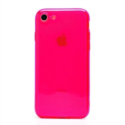 Чехол-накладка - SC344 для "Apple iPhone 7/8/SE 2022" (transparent/pink) (232073)