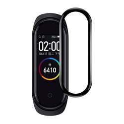 Защитная пленка TPU - Polymer nano для "Xiaomi Mi Band 4" матовая (black)