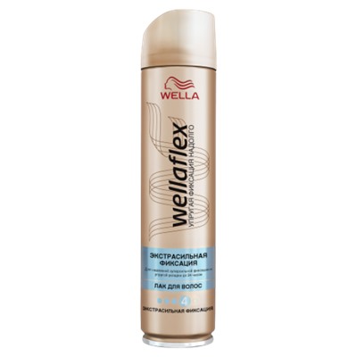 Лак для волос Wella Wellaflex №4/ Exrta Stark Экстрасильной фиксации,250 мл