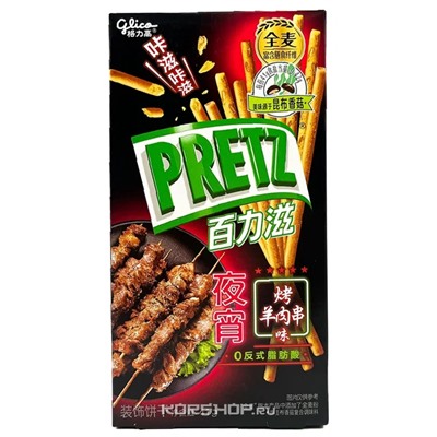 Печенье Палочки со вкусом кебаба Pretz, Китай, 41 г