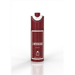 Дезодорант-спрей MILESTONE L'INTERCODE ROUGE (L'interdit Rouge Givenchy) WOMEN Perfumed Deodorant Парфюмированный для женщин, 200 мл