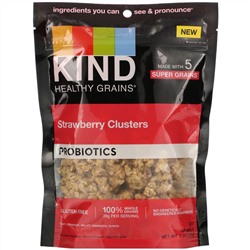 KIND Bars, Healthy Grains, Probiotics, Strawberry Clusters, 7 oz (198 g)