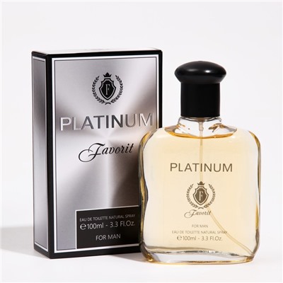 Туалетная вода мужская Favorit Platinum, 100 мл (по мотивам Egoiste Platinum (Chanel)