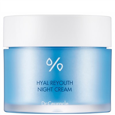 DR. CEURACLE Крем для лица ночной ГИАЛУРОНОВАЯ КИСЛОТА Hyal Reyouth Night Cream 60 мл