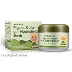 Маска для лица Bioaqua с коллагеном PIGSKIN COLLAGEN NOURISHING MASK 100g