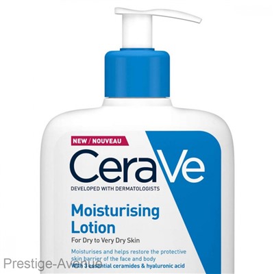 CeraVe Лосьон увлажняющий для сухой и очень сухой кожи лица и тела Moisturising Lotion For Dry To Very Dry Skin 236 мл