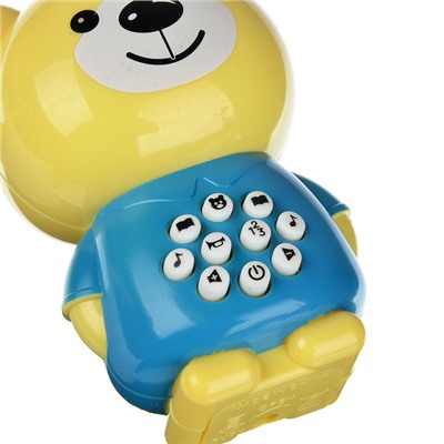 Игрушка интерактивная "Медведь-сказочник", "Зайчонок-сказочник", ABS, 2х1.5VAAA, 9х6х5 см