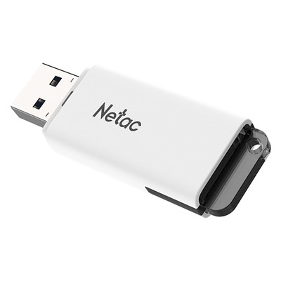 Флэш накопитель USB 32 Гб Netac U185 с LED индикатором 3.0 (white)