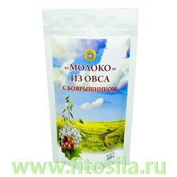 Молоко из овса с боярышником, смесь порошкообразная, 100 г, ТМ "Florina", дой-пак