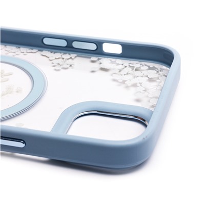 Чехол-накладка - SM015 SafeMag для "Apple iPhone 14 Plus" (002) (light blue)