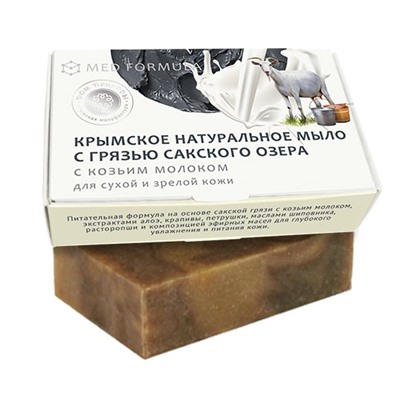 Мыло MED formula На козьем молоке 100 гр