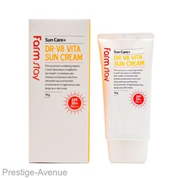 Солнцезащитный крем FarmStay Hyaluronic DR-V8 Vita Sun Cream SPF50,70g