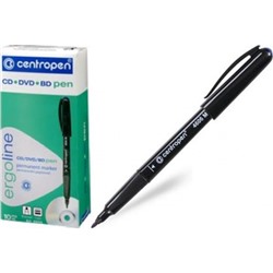 Маркер перманентный CD-PEN 1.0мм 4606/01-04 красный Centropen