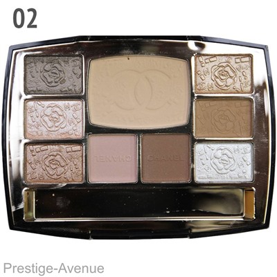 Тени Chanel Travel Makeup Palette с пудрой 33 гр