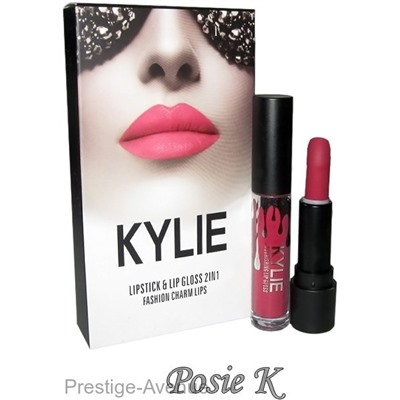 Блеск для губ + помада Kylie Fashion Charm Lips