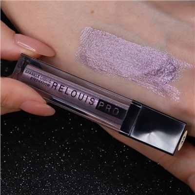 Тени для век жидкие сияющие Sparkle Liquid Eyeshadow 34 Misty Lavender