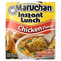 Лапша б/п со вкусом курицы Instant Lunch Maruchan, США, 64 г Акция
