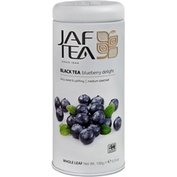 JAF TEA. Черный. Голубика 100 гр. жест.банка