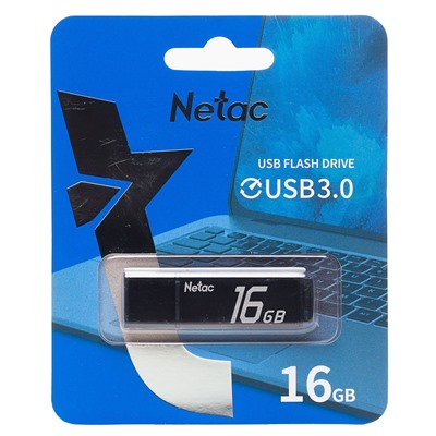 Флэш накопитель USB 16 Гб Netac U351 3.0 (black)