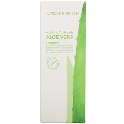 Nature Republic, Real Squeeze, Aloe Vera Essence, 1.69 fl oz (50 ml)