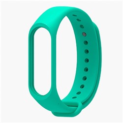 Ремешок - WB13 Xiaomi Mi Band 3/Mi Band 4 силикон на кнопке (регулируемый) (dark green)