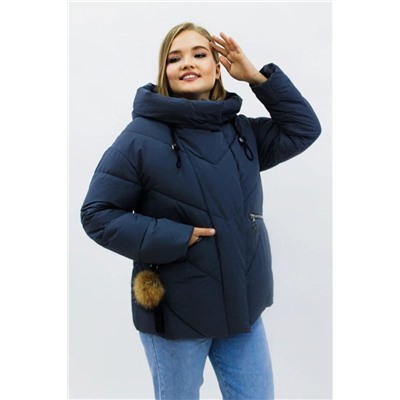 Куртка женская зимняя еврозима-зима 2876 серый