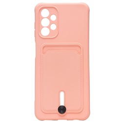 Чехол-накладка - SC304 с картхолдером для "Samsung SM-A135 Galaxy A13 4G" (light pink) (208718)