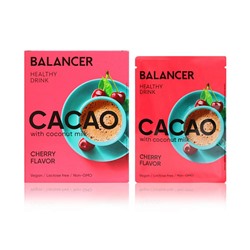 Уценка Гринвей Какао Balancer Cacao на кокосовом молоке со вкусом «Вишня», 5 шт срок годности 01/24