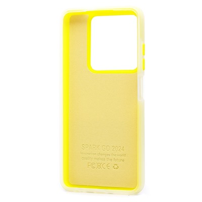 Чехол-накладка - SC346 для "TECNO Spark Go 2024" (yellow) (232667)