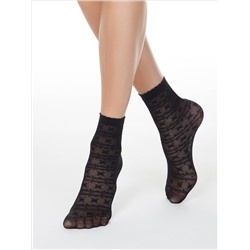 Носки женские CONTE Тонкие носки FANTASY с ажурным рисунком